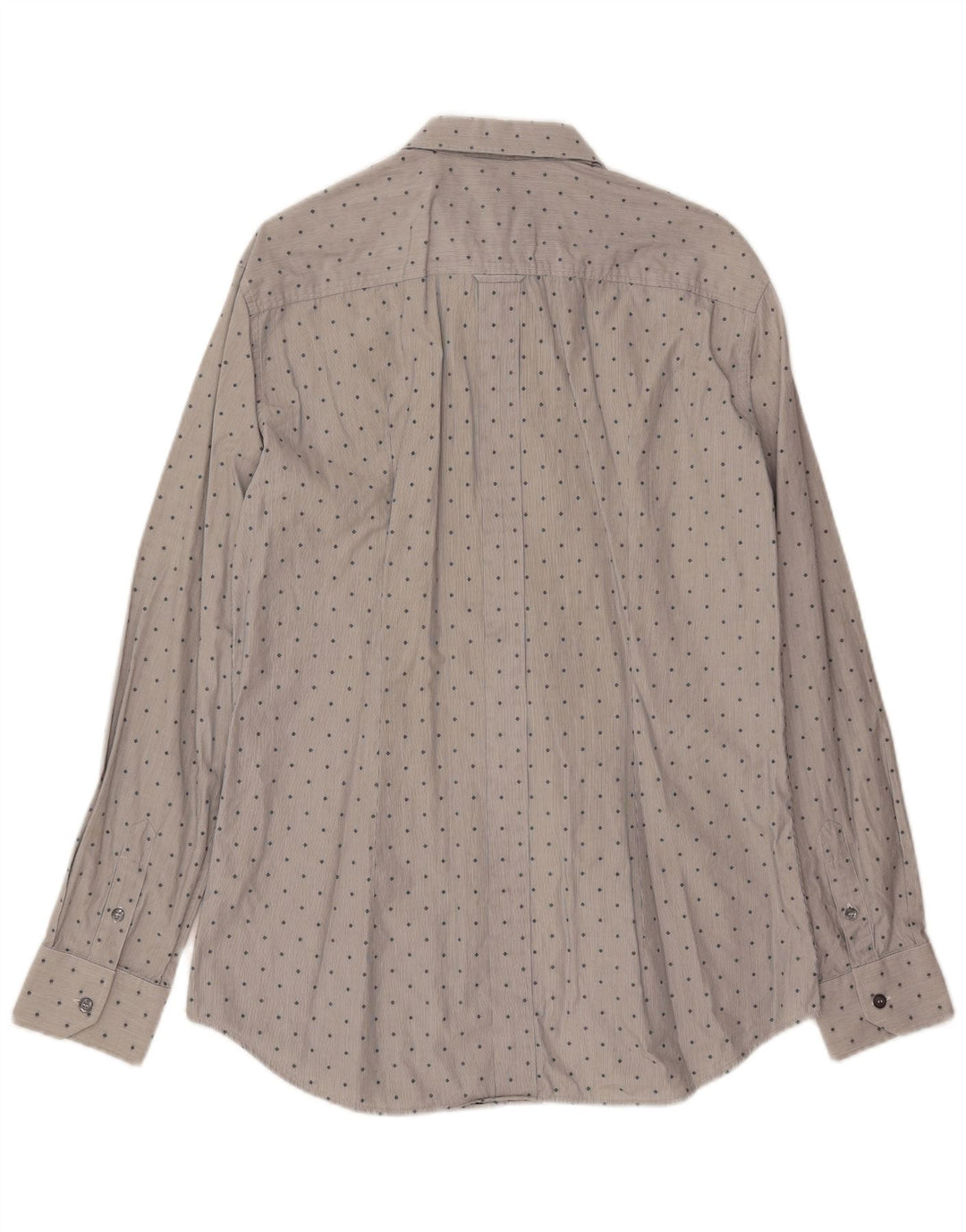 Мужская рубашка BRAD DOLCE & GABBANA, хлопок серого цвета в крапинку