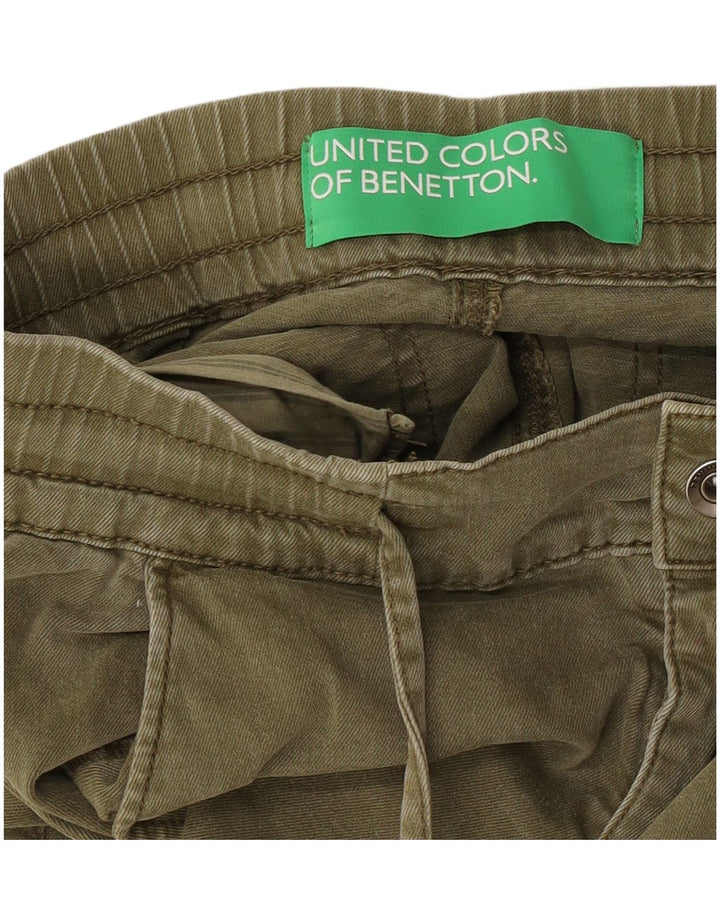 Женские брюки-карго Benetton Joggers W30 L25 Хаки