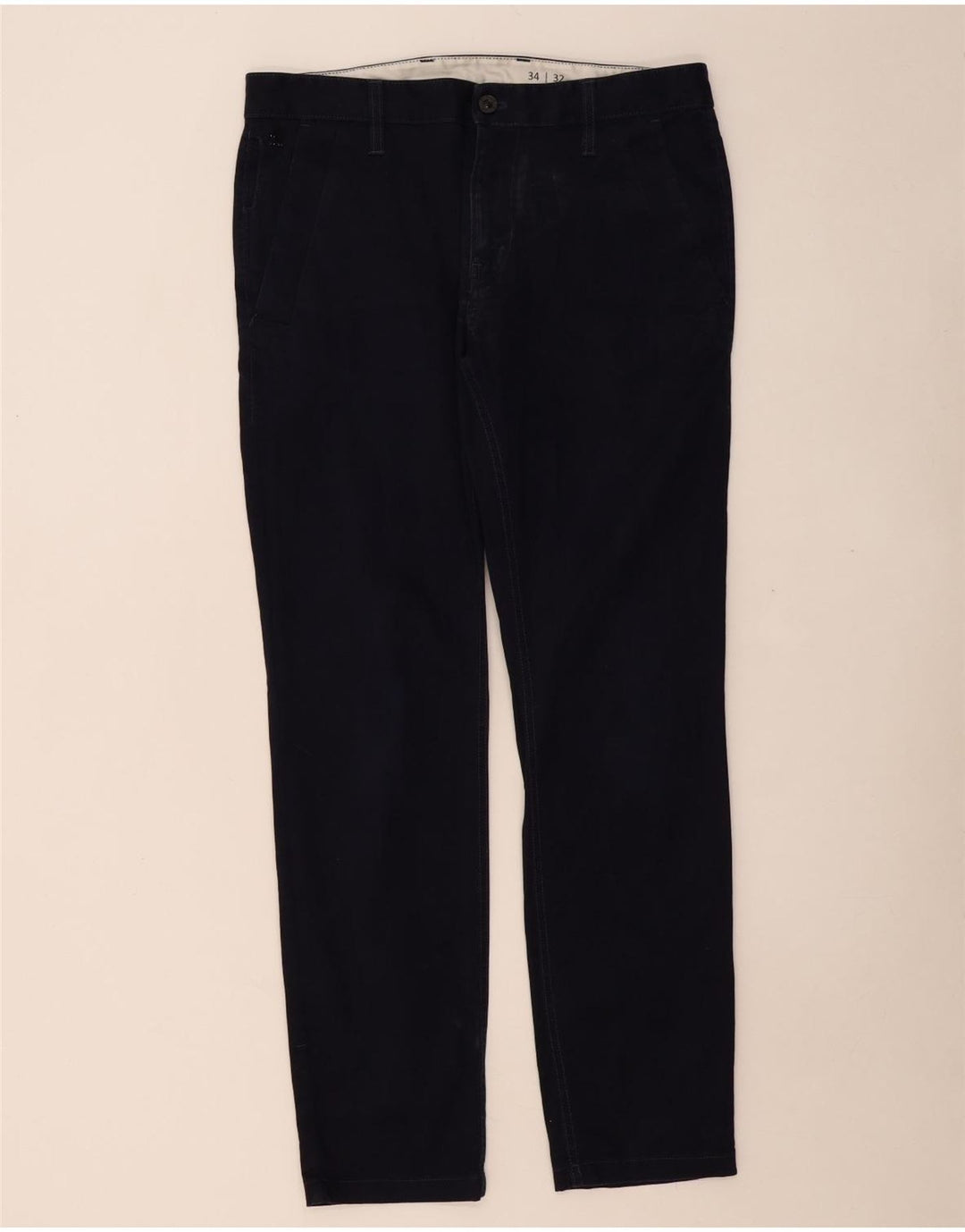 Мужские узкие брюки-чиносы G-STAR W34 L32, темно-синие, хлопковые