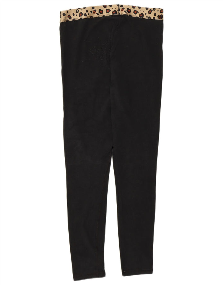 Женские леггинсы Champion UK 12, средний черный с животным принтом