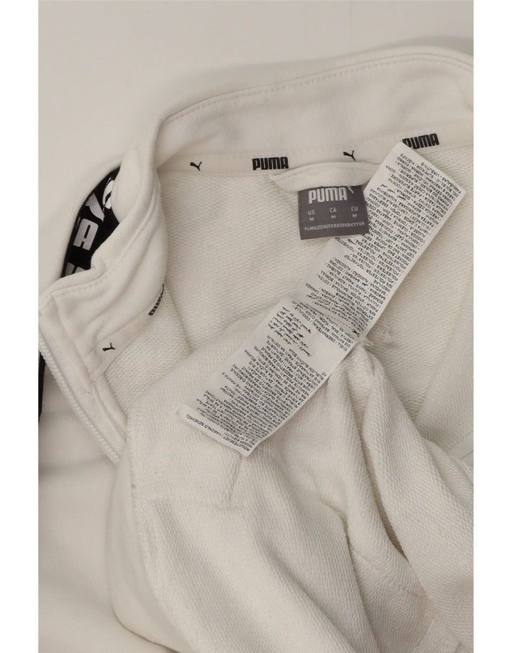 Женский спортивный костюм Puma с графическим рисунком UK 14, средний белый цвет с цветными блоками
