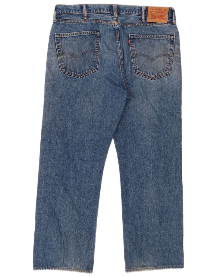 Мужские прямые джинсы Levi's 751 W36 L29 синие, хлопок