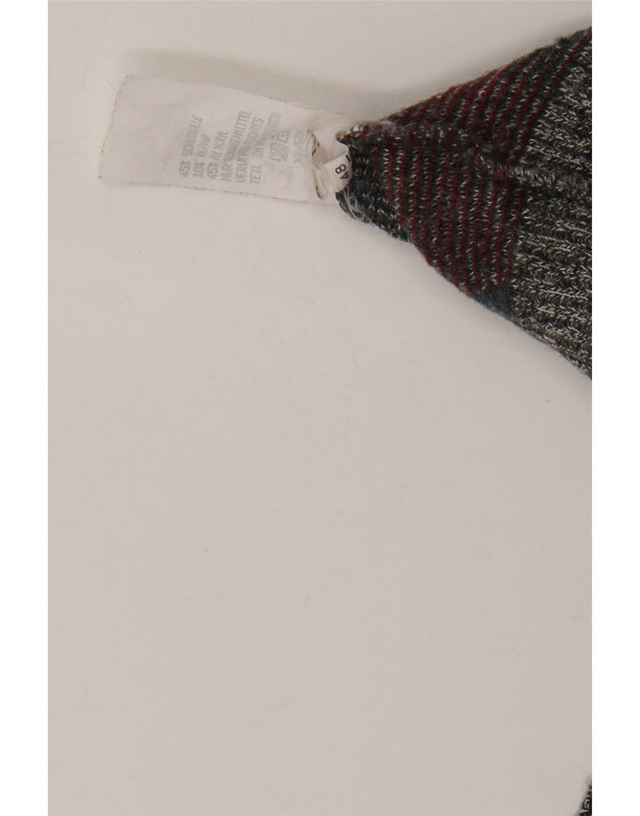 Мужской свитер VINTAGE с круглым вырезом IT 48, средний разноцветный