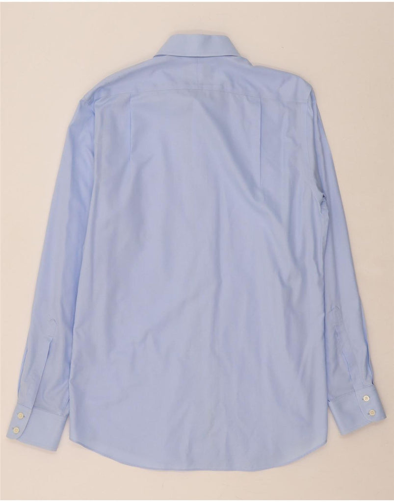 CHARLES TYRWHITT Mens Slim Fit Shirt Size 16 Large Blue Cotton Vintage Charles Tyrwhitt and Second-Hand Charles Tyrwhitt from Messina Hembry 