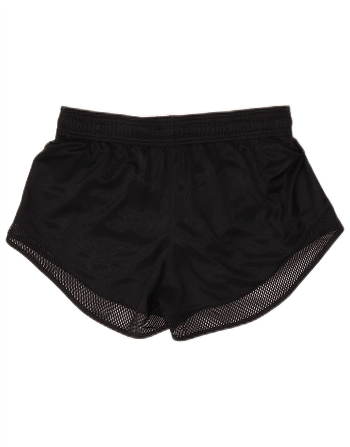 Женские спортивные шорты Nike Dri Fit UK 10, маленькие черные из полиэстера