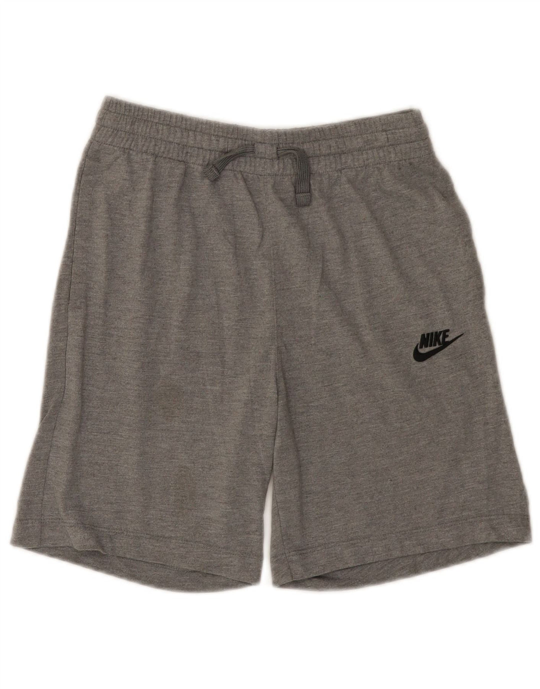 Спортивные шорты стандартного кроя Nike для мальчиков, 12–13 лет, большой размер, серый полиэстер