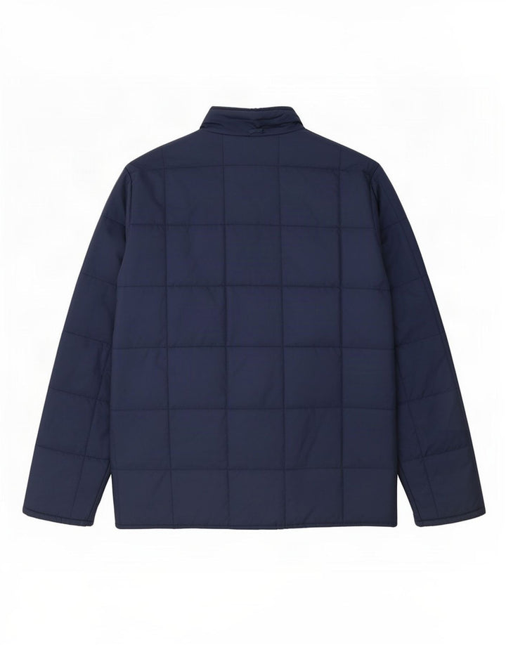 Мужская стеганая куртка Fila UK 38 Medium Navy Blue Полиамид