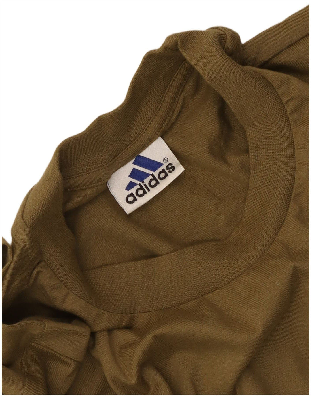Мужская футболка с рисунком Adidas, большой цвет хаки