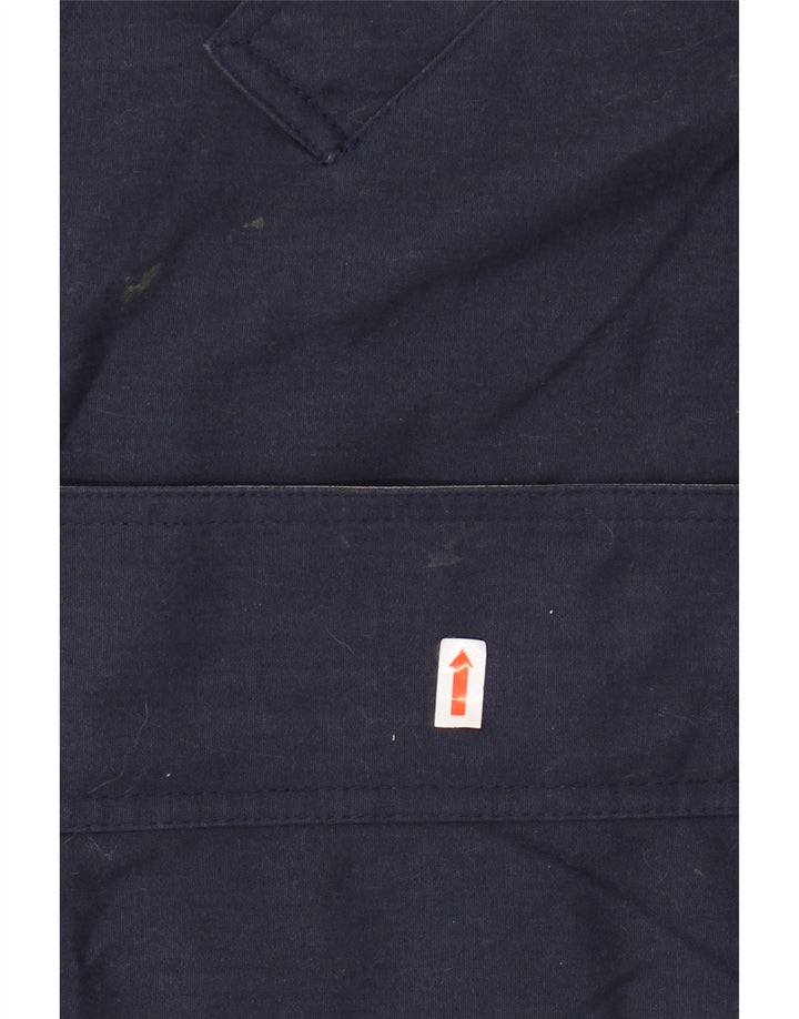 Женская ветровка с капюшоном LONDON FOG UK 16, большая темно-синяя