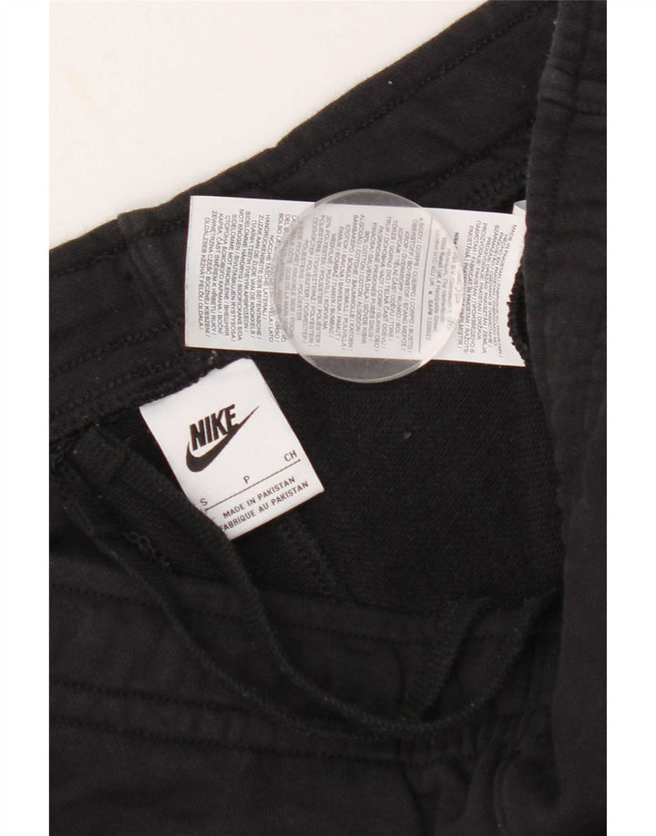 Мужские спортивные брюки Nike, маленькие черные хлопковые брюки для бега