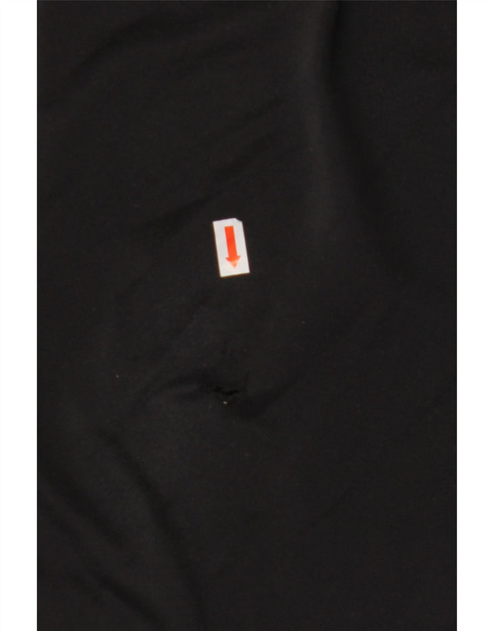 Женские спортивные брюки ADIDAS UK 12, средний черный, полиэстер