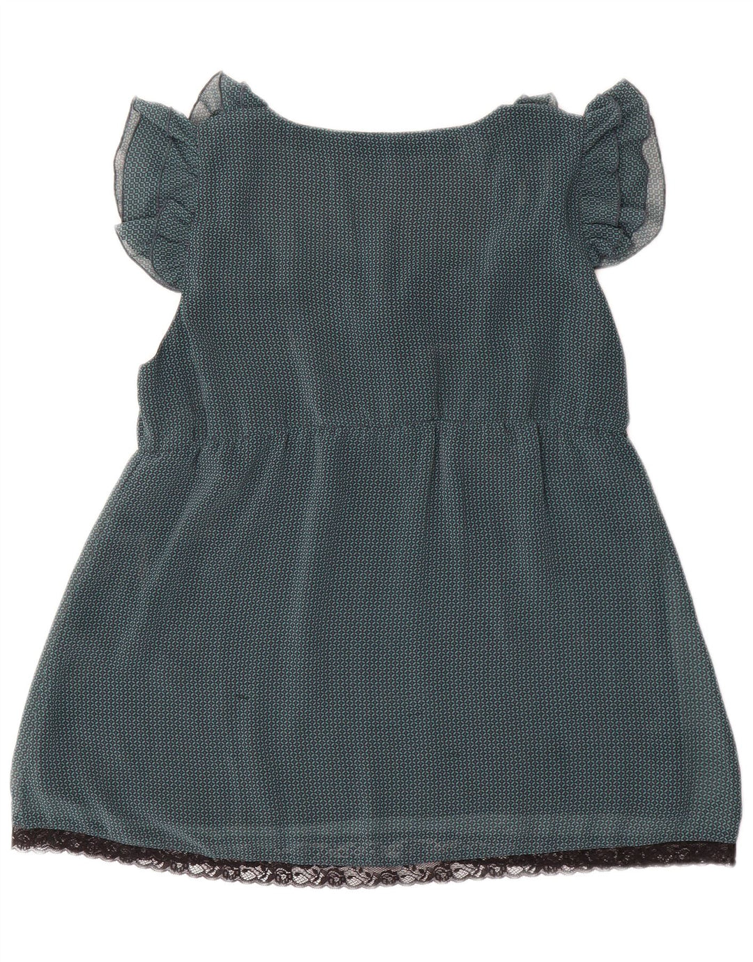 Женская блузка без рукавов Gaudi IT 46, большой зеленый полиэстер с геометрическим рисунком