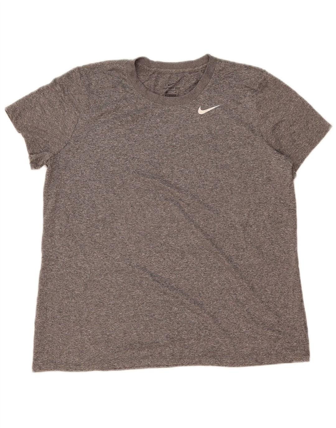 Мужская футболка Nike Dri Fit Top XL серая в крапинку