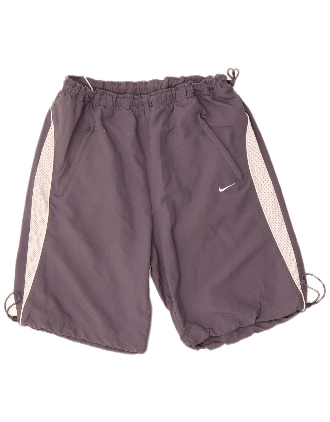 Мужские спортивные шорты Nike XL серые с цветными блоками