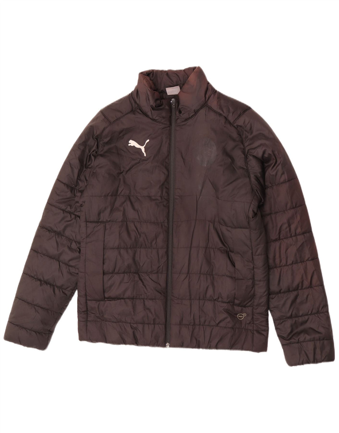 Мужская стеганая куртка Puma UK 36, маленькая, черная, полиэстер