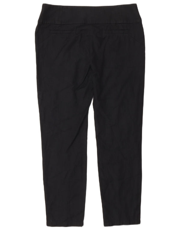 Женские брюки-чиносы скинни Max & Co. UK 12, средние W30 L27, черный хлопок