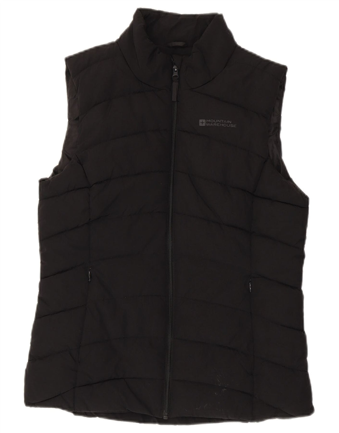 MOUNTAIN WAREHOUSE Женский утепленный жилет UK 12, средний черный из полиамида