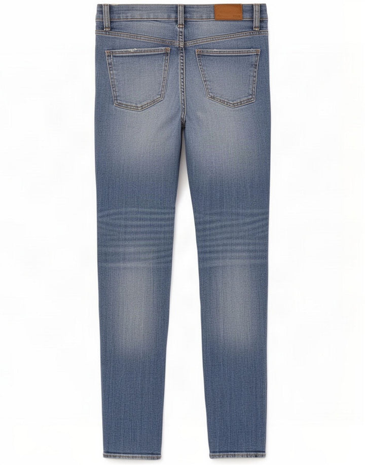 Zara Женские потертые узкие джинсы EU 40 Medium W30 L26 Синий