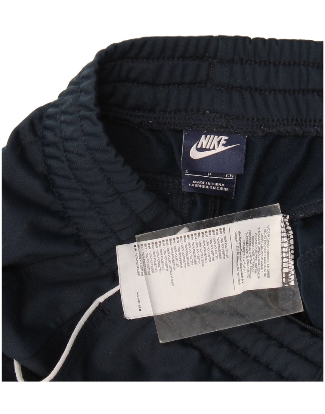 Женские спортивные брюки Nike UK 10, маленькие темно-синие, полиэстер