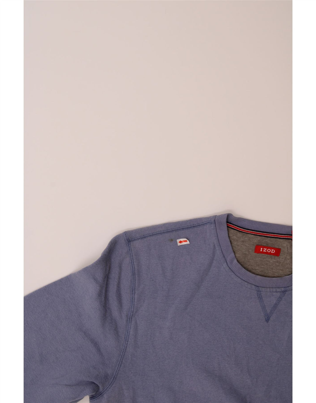 IZOD Mens Sweatshirt Jumper Large Blue Cotton Vintage Izod and Second-Hand Izod from Messina Hembry 