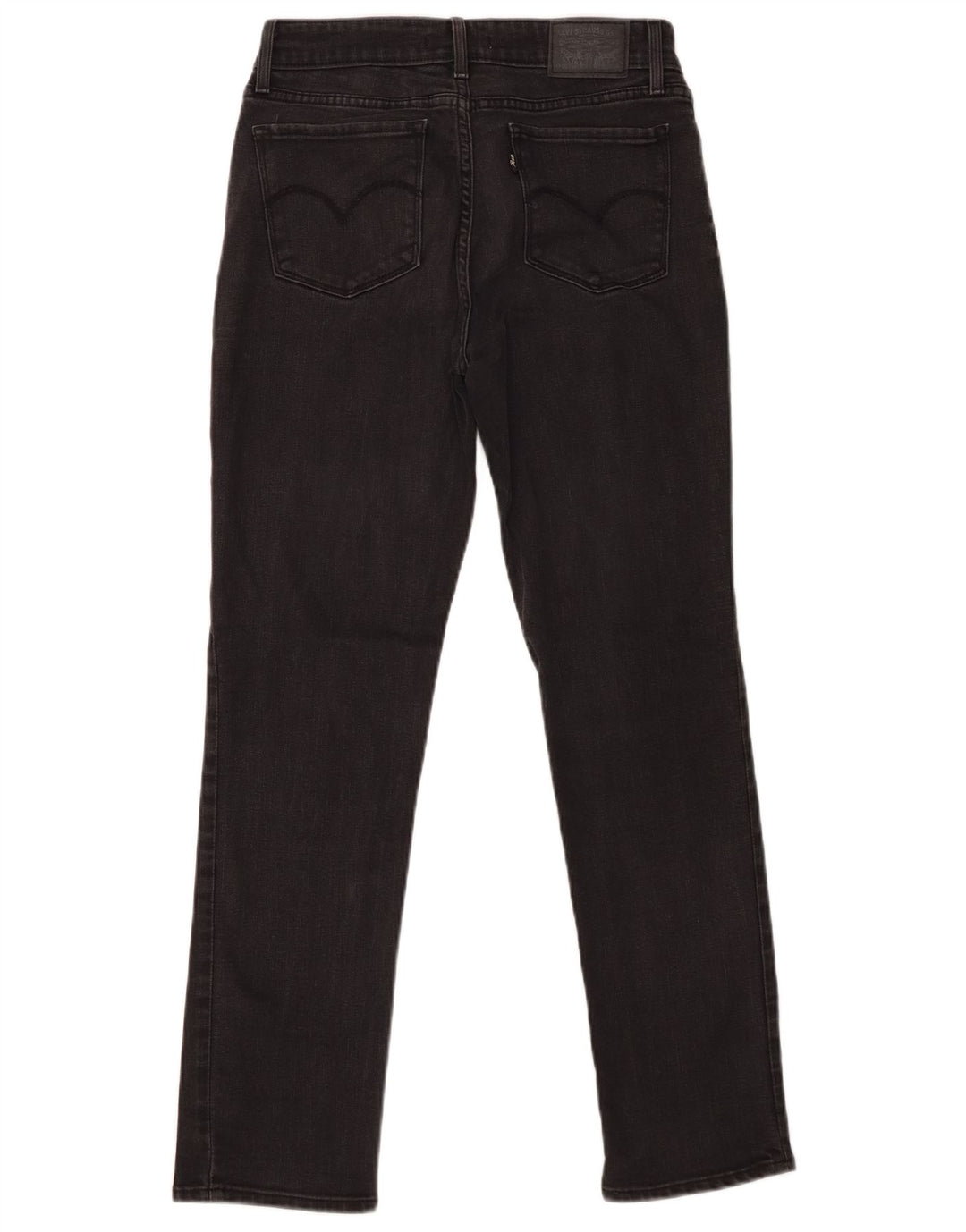 Женские узкие джинсы Levi's 712 W29 L30 Серые хлопковые