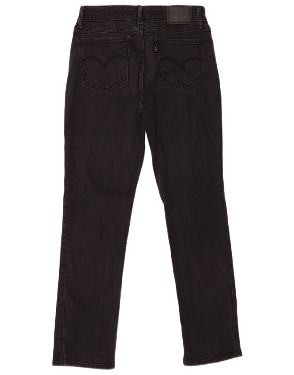 Женские узкие джинсы Levi's 712 W29 L30 Серые хлопковые