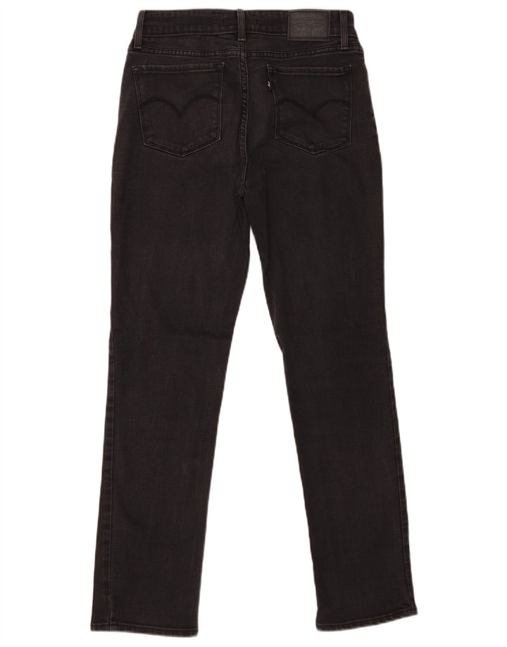 Женские узкие джинсы Levi's 712 W29 L30 Серые хлопковые