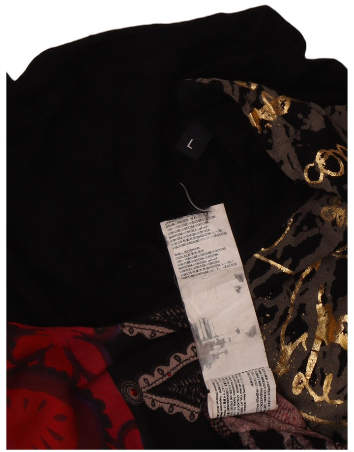 Дизайнерское женское платье макси с абстрактным узором, Великобритания, 14 больших разноцветных цветов