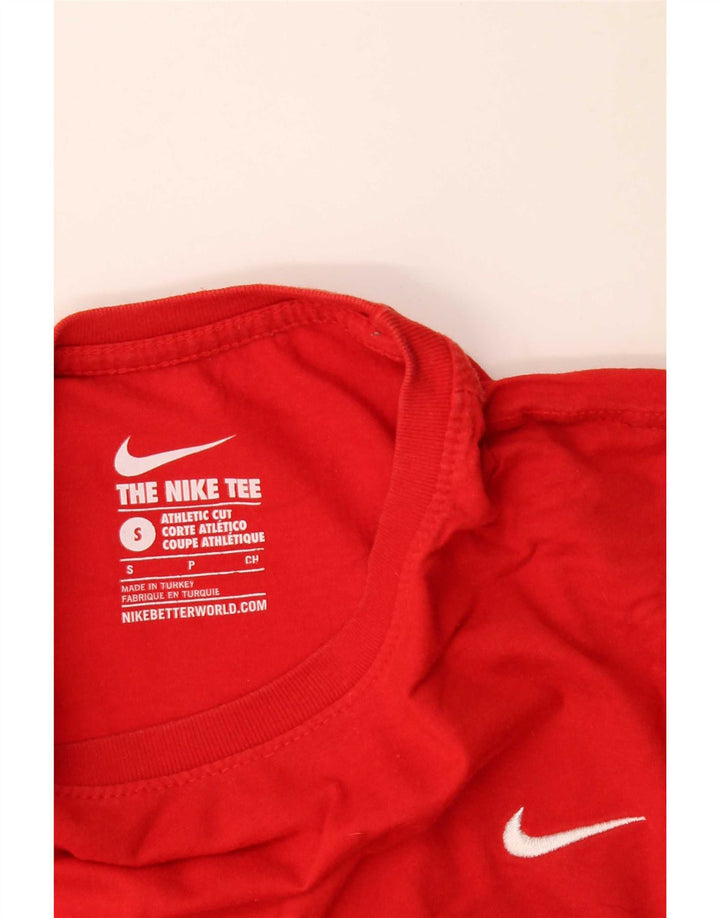 Мужская футболка спортивного кроя Nike, маленький красный