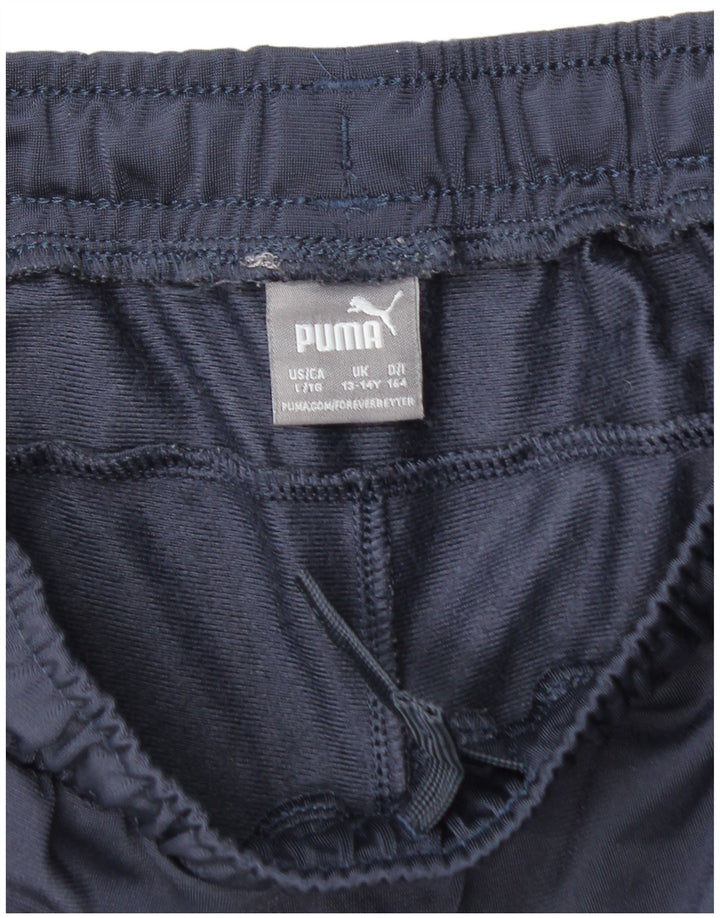 Спортивные шорты Puma для мальчиков 13-14 лет, темно-синие