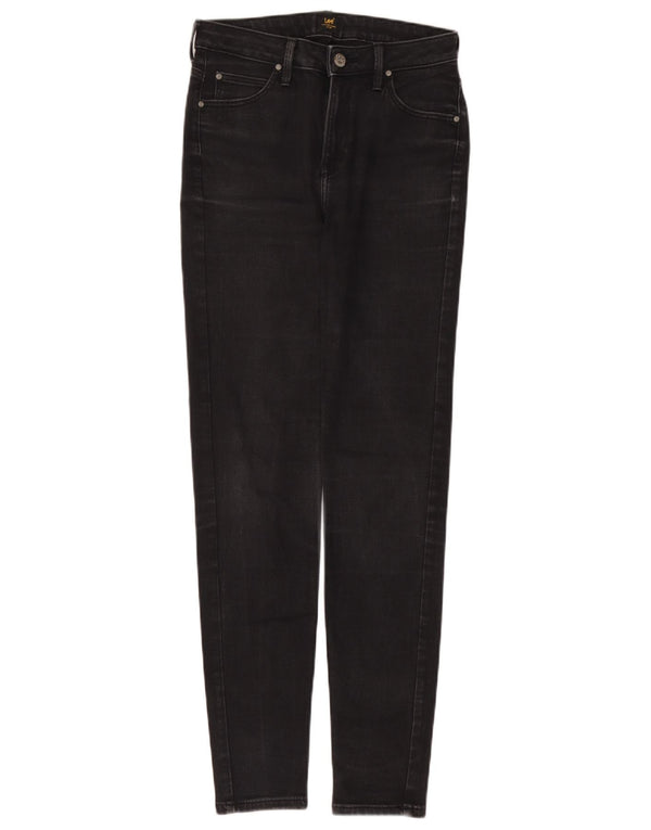 Женские прямые джинсы Lee Scarlett с высокой посадкой W29 L33, черный хлопок