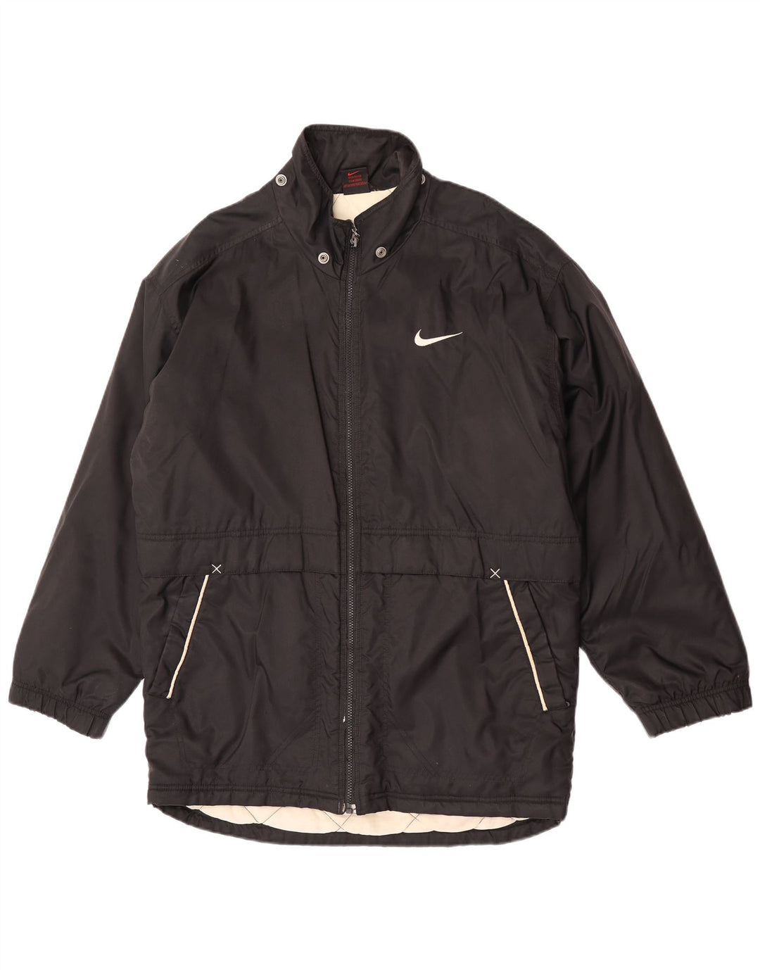 Мужская ветровка с рисунком Nike UK 39/41, средний черный