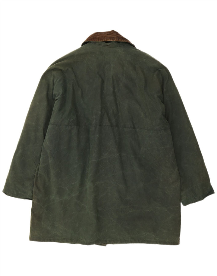 Мужская куртка из вощеного хлопка Richmond Forest UK 42 XL зеленая