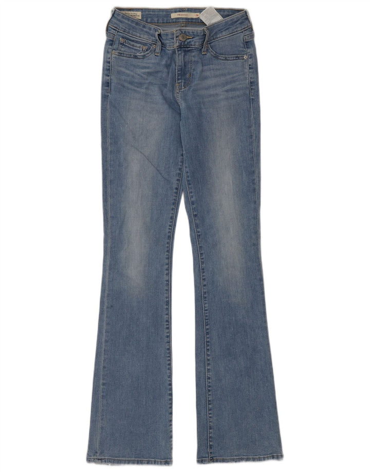 Женские джинсы Levi's 715 Bootcut W26 L32 Синие, хлопок