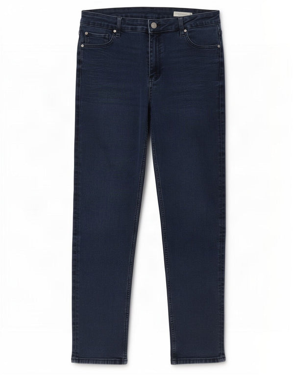 Женские прямые джинсы Marks & Spencer UK 16, большие W32 L29, темно-синие
