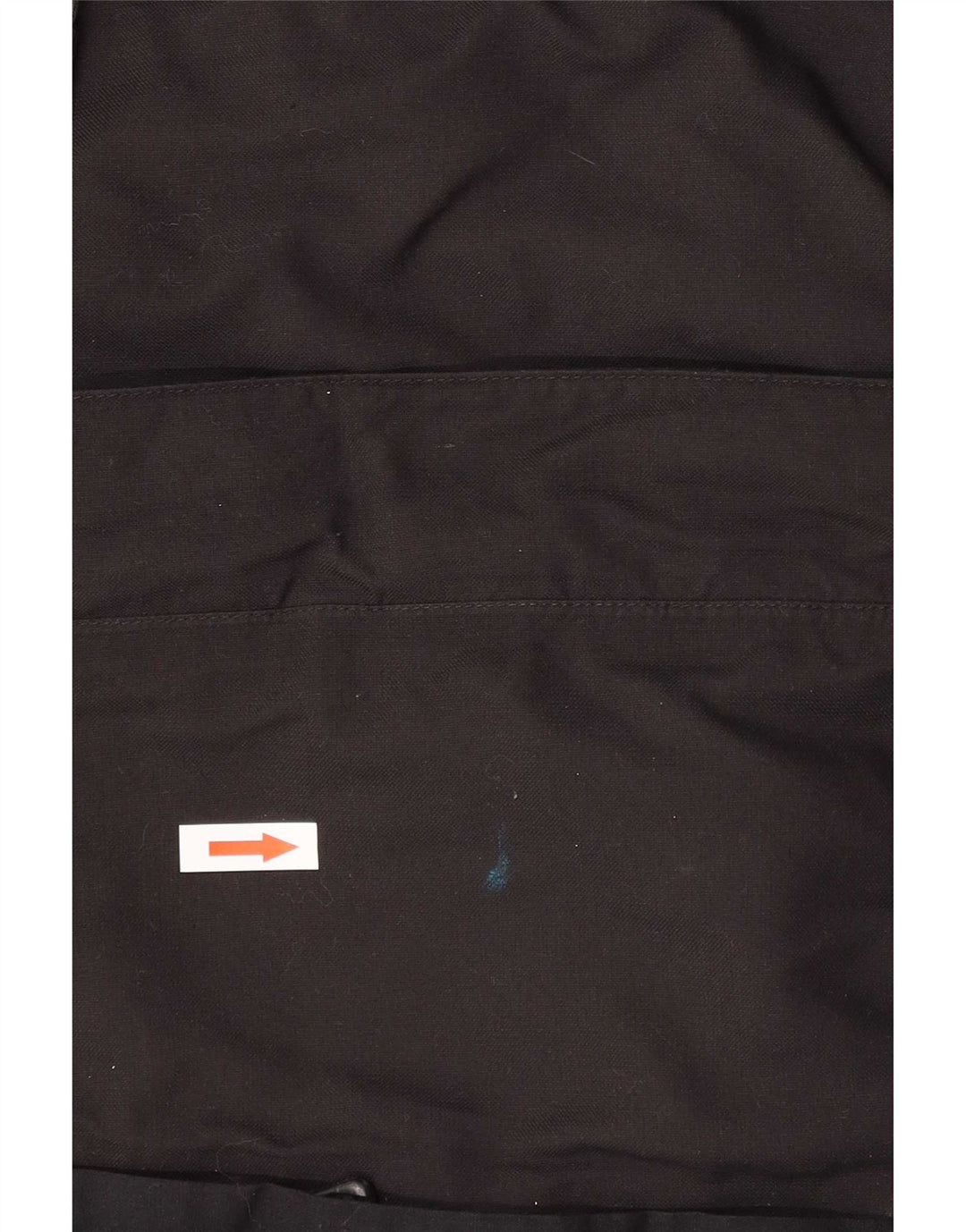 Женская дождевик с капюшоном The North Face UK 12, средний черный нейлон