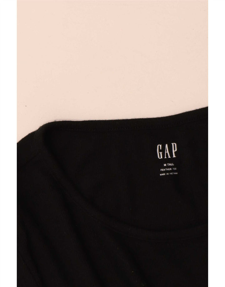 Женская футболка Gap Tall Top UK 14 Medium Black