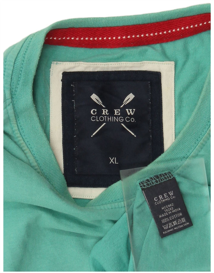 Мужская футболка J. Crew Top XL Бирюзовый хлопок