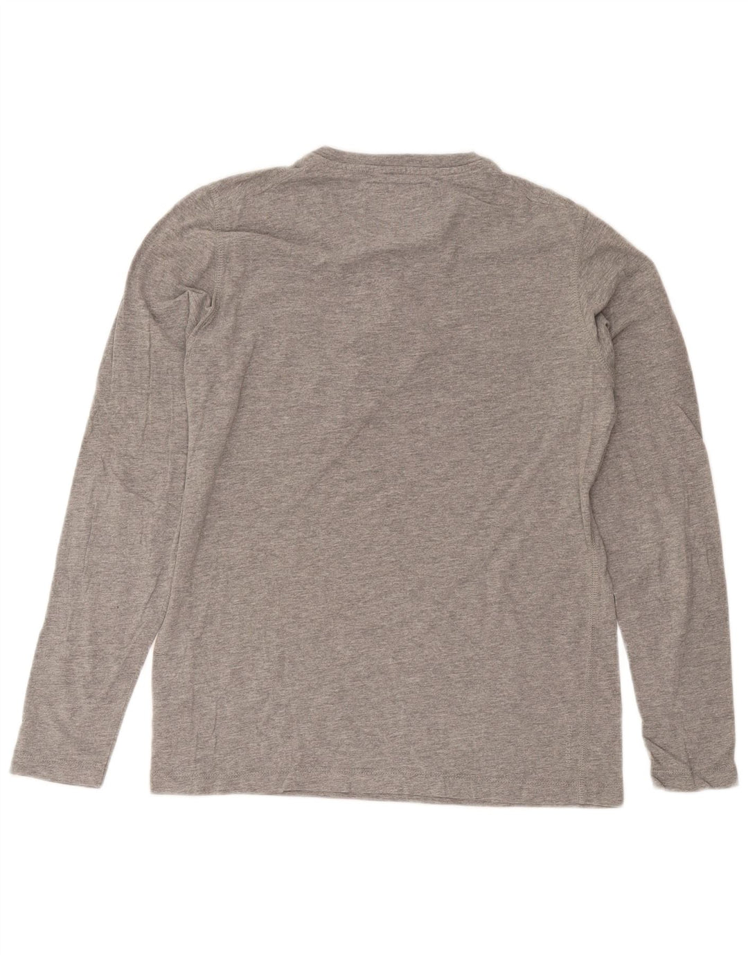 Мужской топ Jack & Jones с длинным рукавом, большой серый хлопок с крапинками