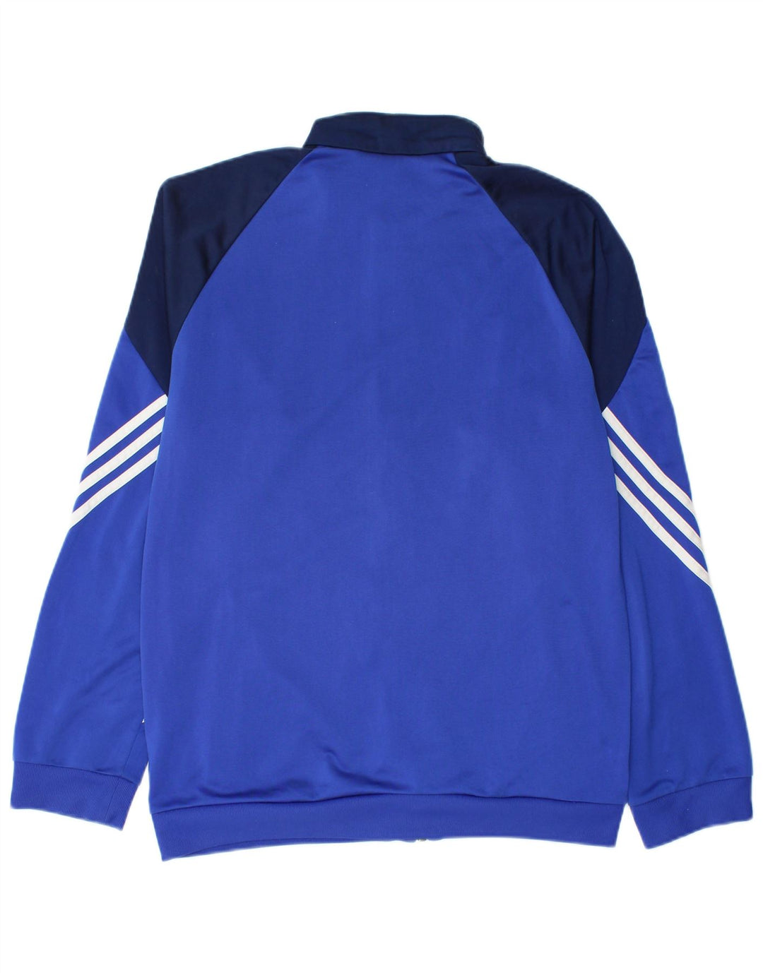 Мужской спортивный костюм Adidas, верхняя куртка, средний синий, полиэстер с цветными блоками