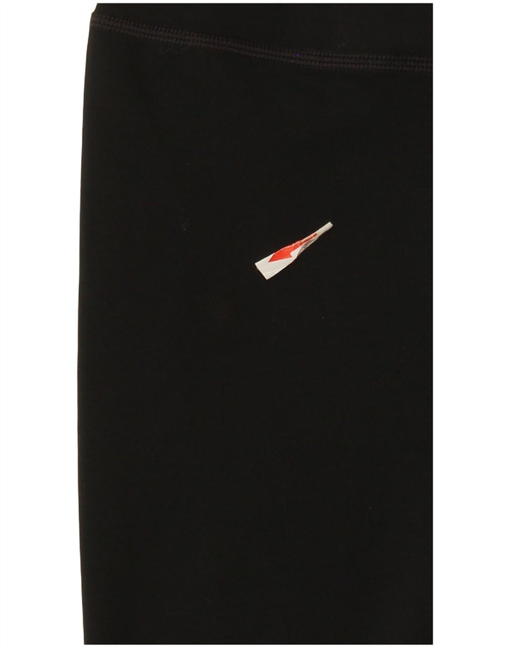 Женские леггинсы-капри Nike UK 4 XS, черный полиэстер