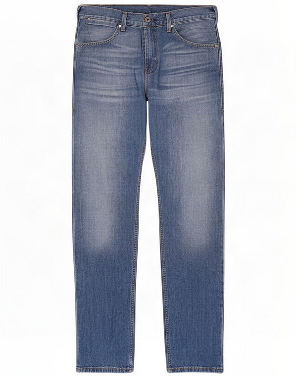 Мужские узкие джинсы Levi's W33 L34 Синий хлопок