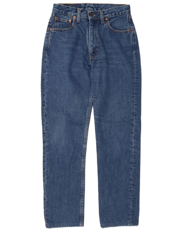 Женские прямые джинсы Levi's W28 L28 синие, хлопок