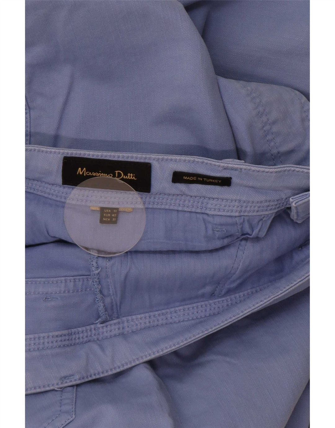 Мужские повседневные брюки Massimo Dutti EU 40 Medium W31 L29 синие