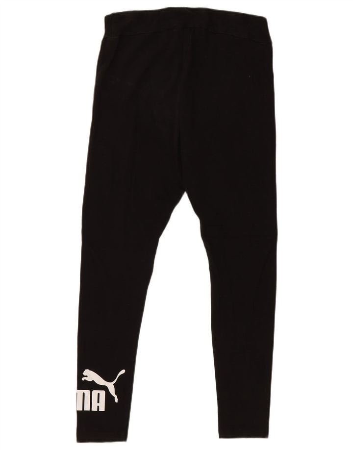Женские леггинсы с рисунком Puma UK 12, средние, черные