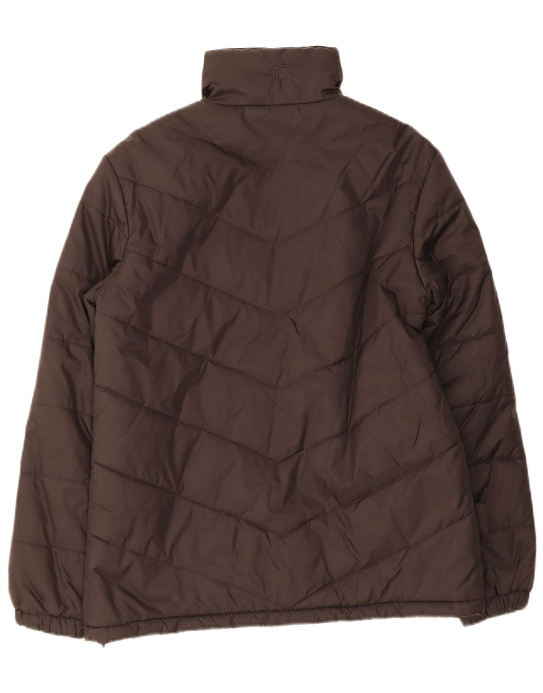 Женская стеганая куртка оверсайз Mountain Essentials UK 10, маленькая коричневая