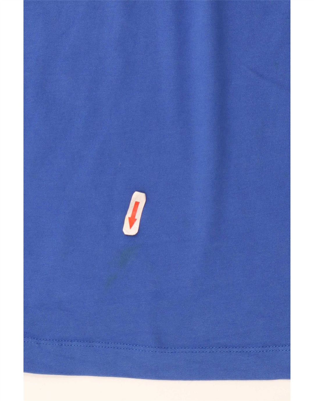 Мужская футболка Nike Dri Fit, хлопковый топ среднего синего цвета