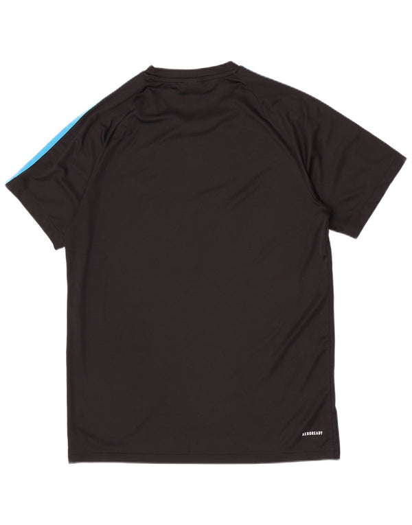 Adidas Mens Aeroready Футболка Топ Средний Черный Полиэстер