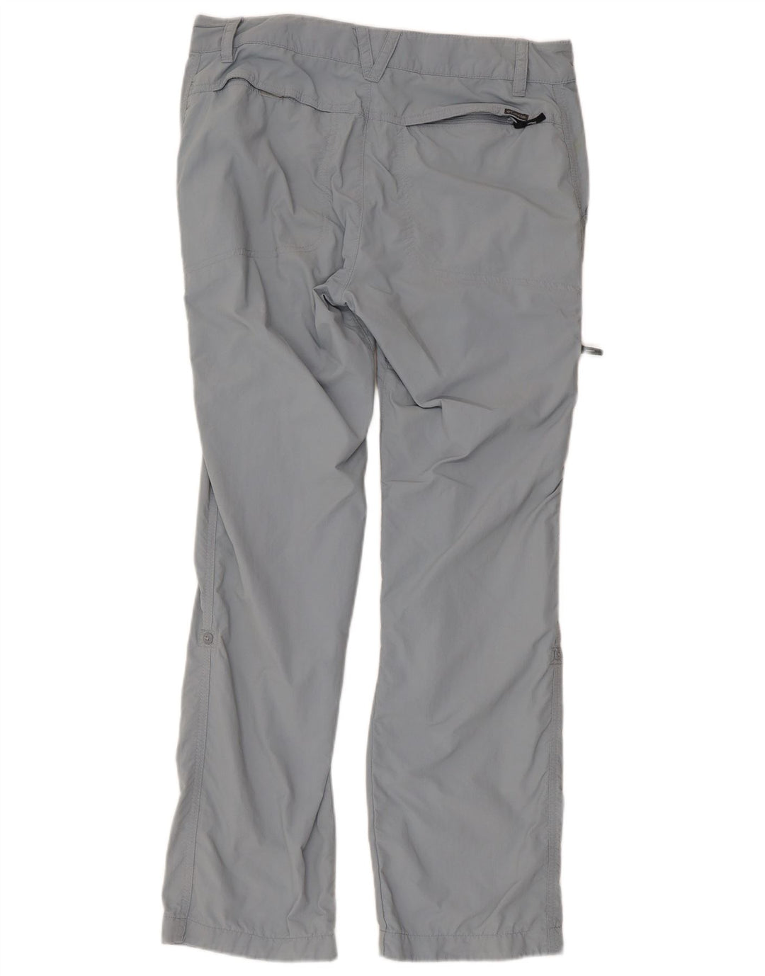 COLUMBIA Womens Bootcut Cargo Trousers US 10 Large W32 L30 Blue Nylon