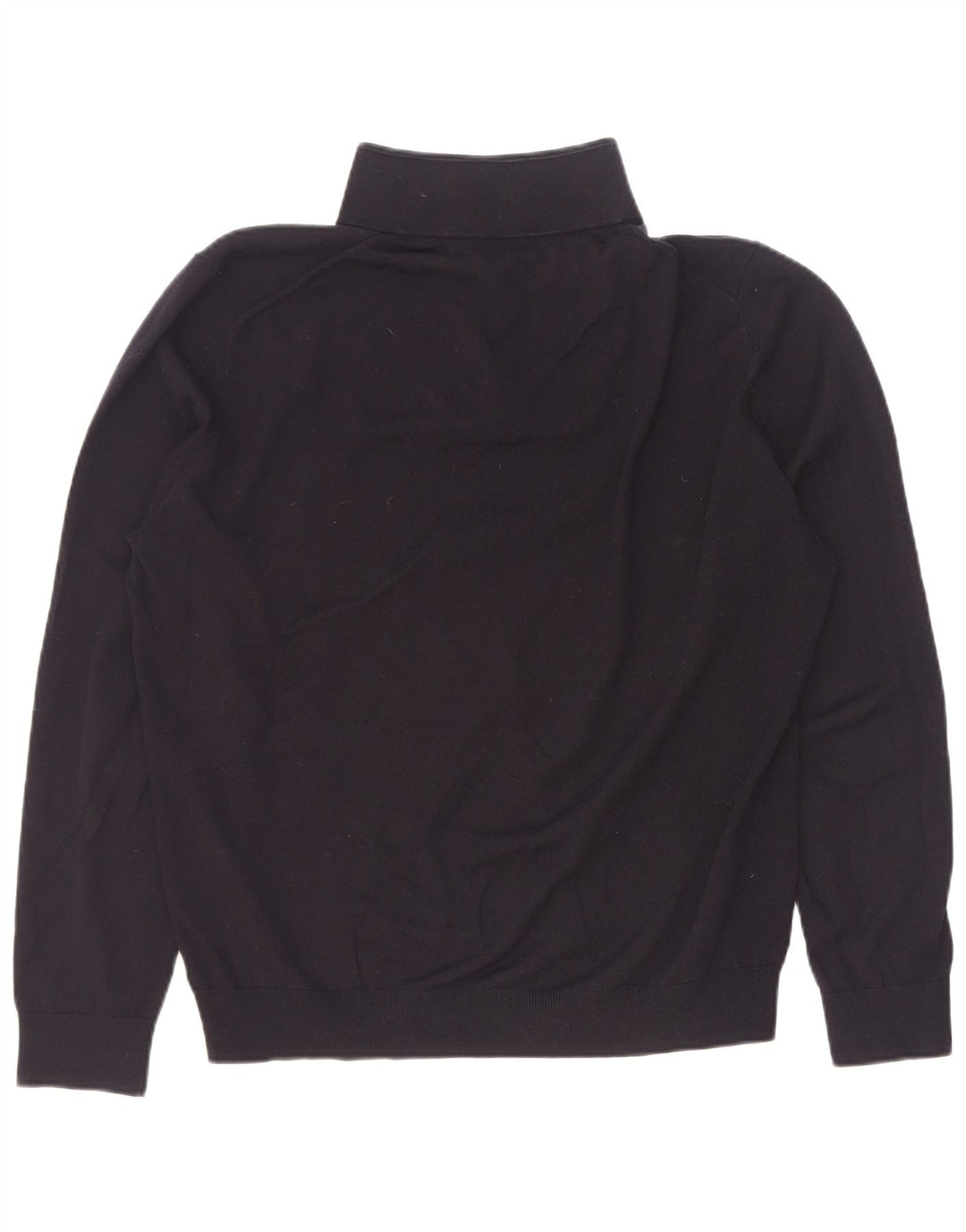 Мужской свитер Reiss с воротником на молнии XL, черный, шерсть
